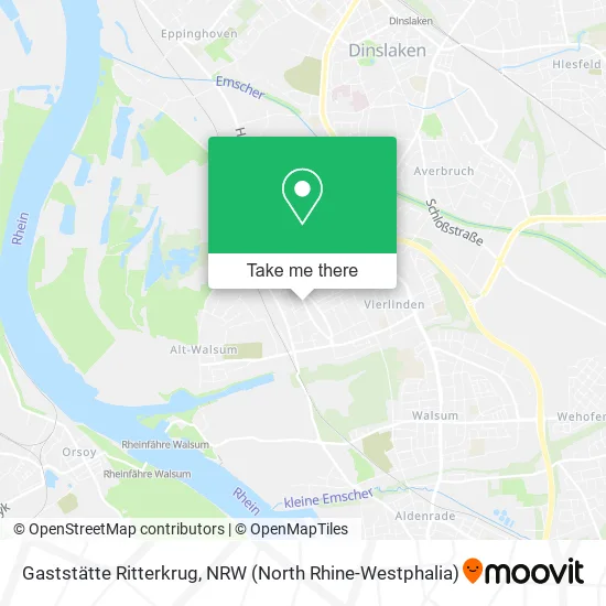 Карта Gaststätte Ritterkrug