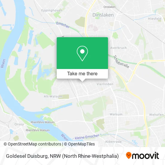 Карта Goldesel Duisburg