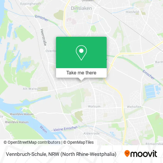 Карта Vennbruch-Schule