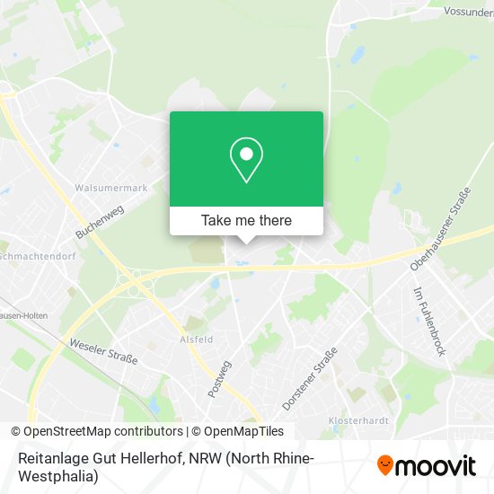 Reitanlage Gut Hellerhof map