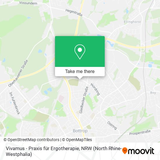 Карта Vivamus - Praxis für Ergotherapie
