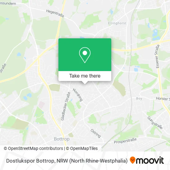 Карта Dostlukspor Bottrop