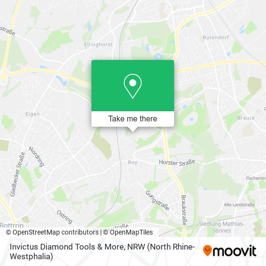 Invictus Diamond Tools & More map