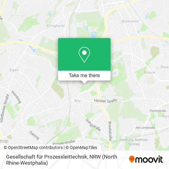 Карта Gesellschaft für Prozessleittechnik