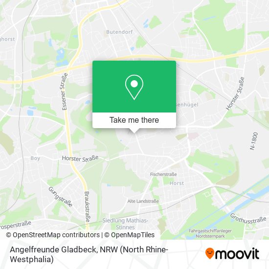 Angelfreunde Gladbeck map