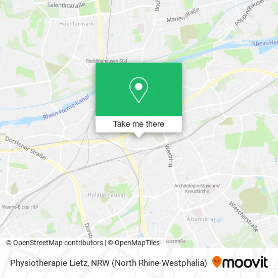 Карта Physiotherapie Lietz
