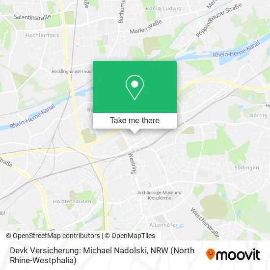 Карта Devk Versicherung: Michael Nadolski