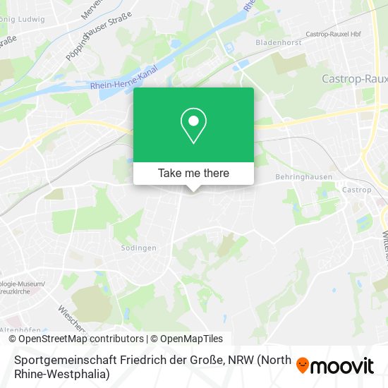 Sportgemeinschaft Friedrich der Große map