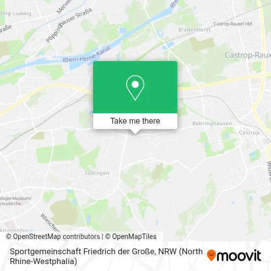 Sportgemeinschaft Friedrich der Große map