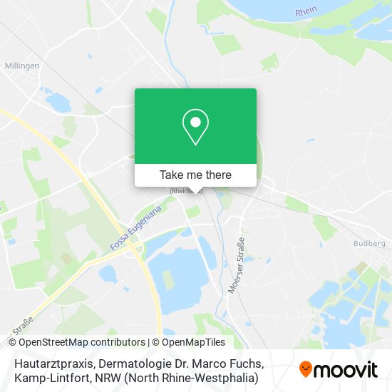 Hautarztpraxis, Dermatologie Dr. Marco Fuchs, Kamp-Lintfort map