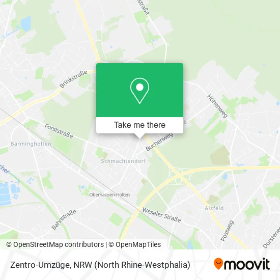 Карта Zentro-Umzüge