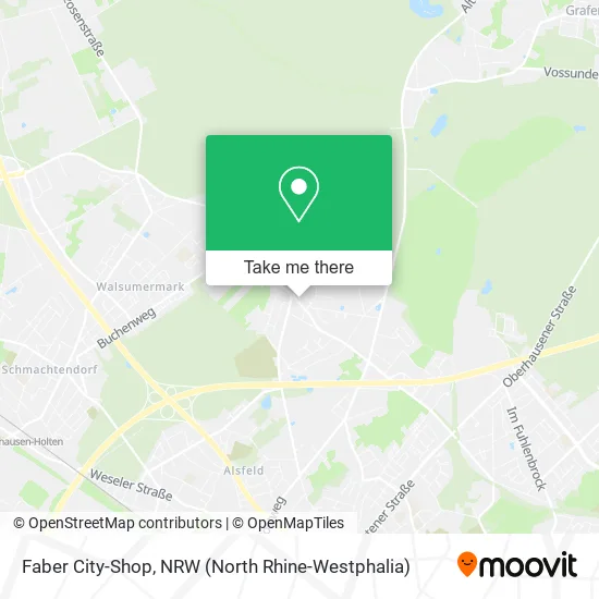 Faber City-Shop map