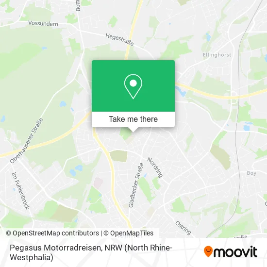 Карта Pegasus Motorradreisen