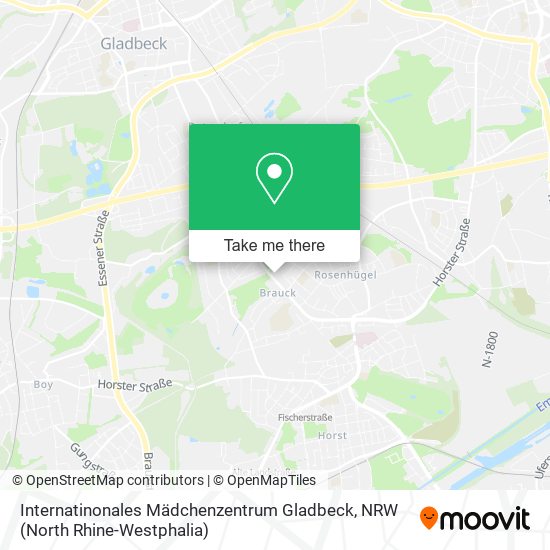 Internatinonales Mädchenzentrum Gladbeck map