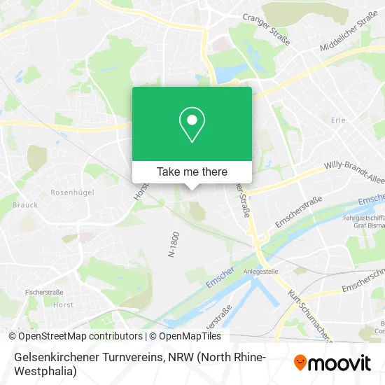 Карта Gelsenkirchener Turnvereins