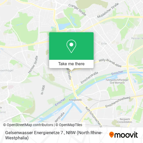 Карта Gelsenwasser Energienetze 7.