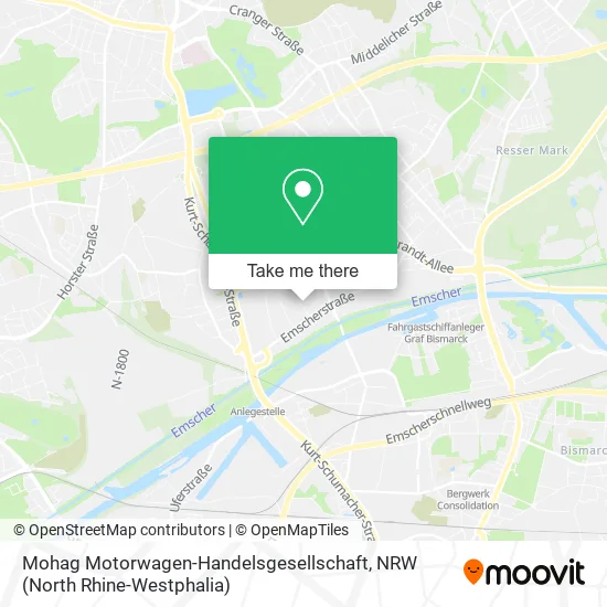 Карта Mohag Motorwagen-Handelsgesellschaft