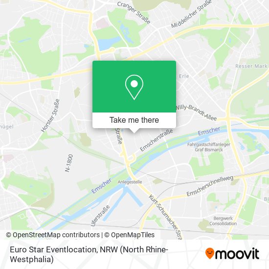 Euro Star Eventlocation map