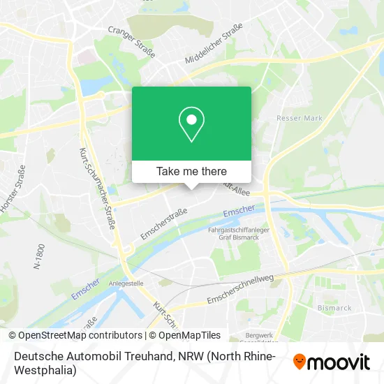 Карта Deutsche Automobil Treuhand