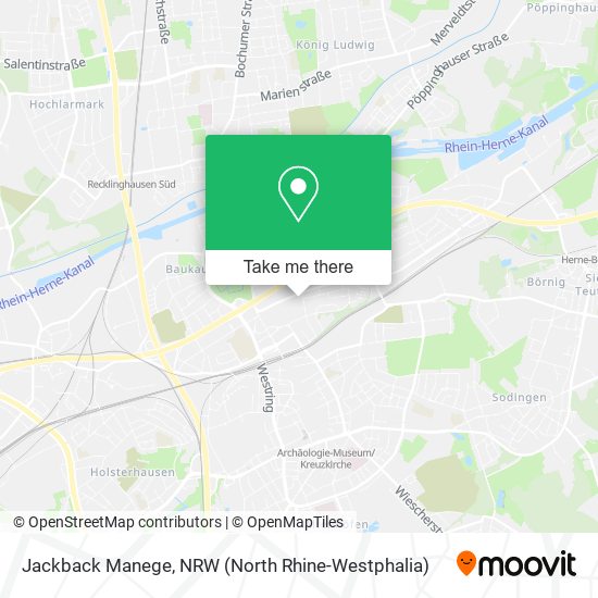 Jackback Manege map