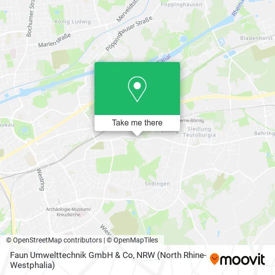 Карта Faun Umwelttechnik GmbH & Co