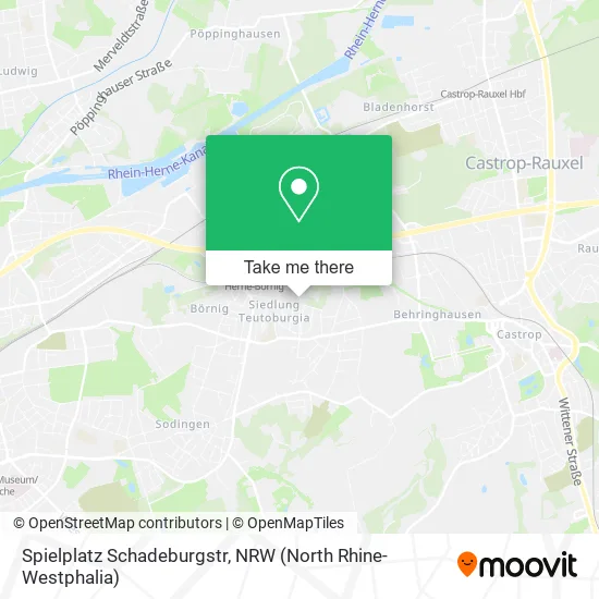 Карта Spielplatz Schadeburgstr