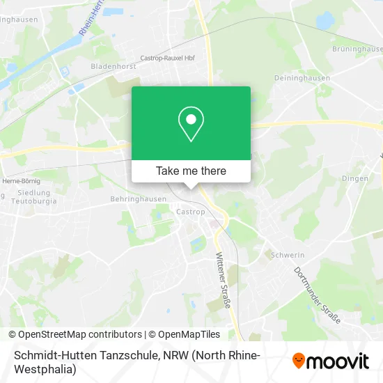 Карта Schmidt-Hutten Tanzschule