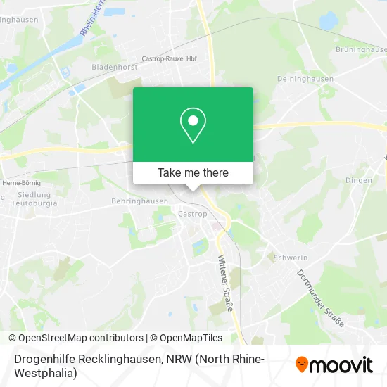 Карта Drogenhilfe Recklinghausen