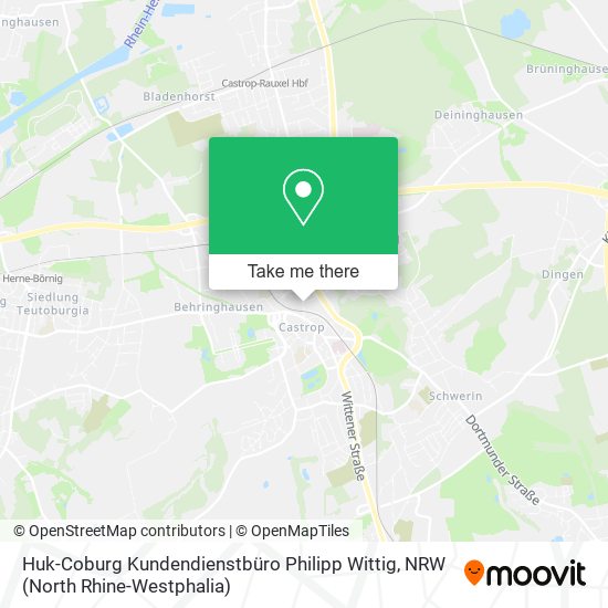Huk-Coburg Kundendienstbüro Philipp Wittig map