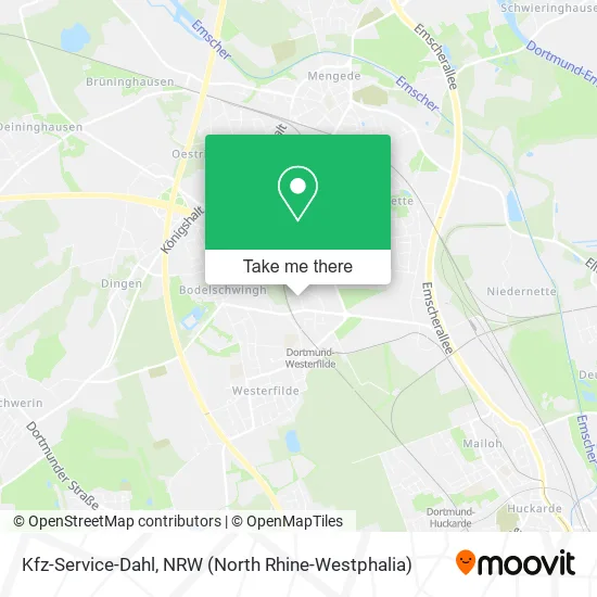 Карта Kfz-Service-Dahl