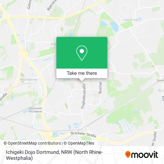 Карта Ichigeki Dojo Dortmund