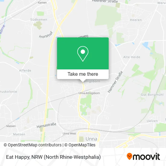 Eat Happy map