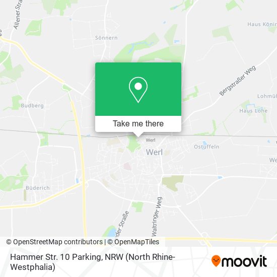 Hammer Str. 10 Parking map