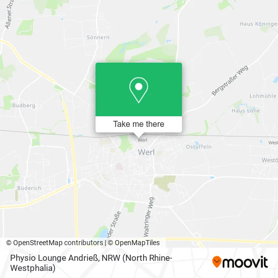 Карта Physio Lounge Andrieß
