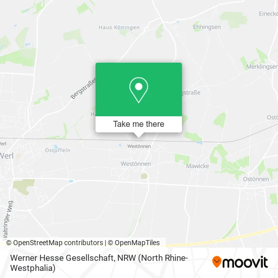 Карта Werner Hesse Gesellschaft