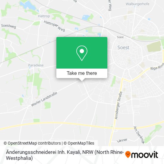 Änderungsschneiderei Inh. Kayali map