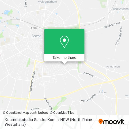 Kosmetikstudio Sandra Kamin map
