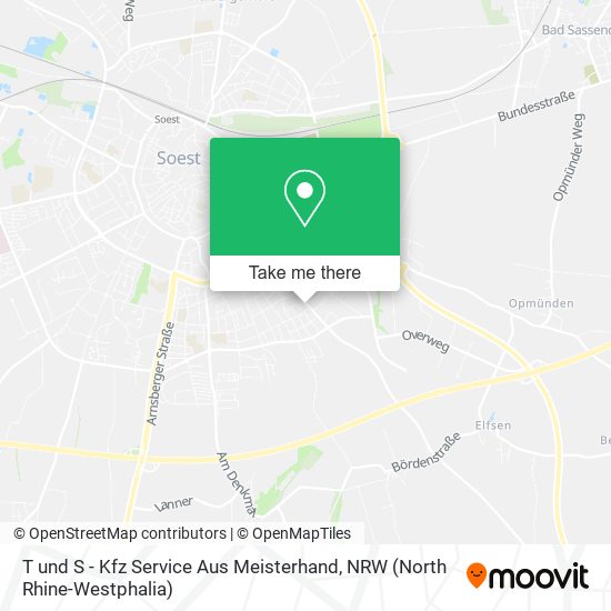 T und S - Kfz Service Aus Meisterhand map