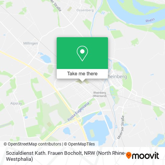 Sozialdienst Kath. Frauen Bocholt map