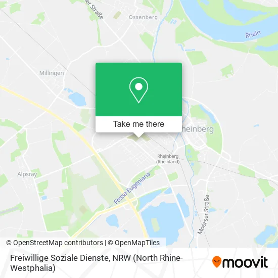 Карта Freiwillige Soziale Dienste