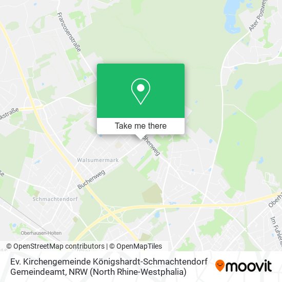 Ev. Kirchengemeinde Königshardt-Schmachtendorf Gemeindeamt map