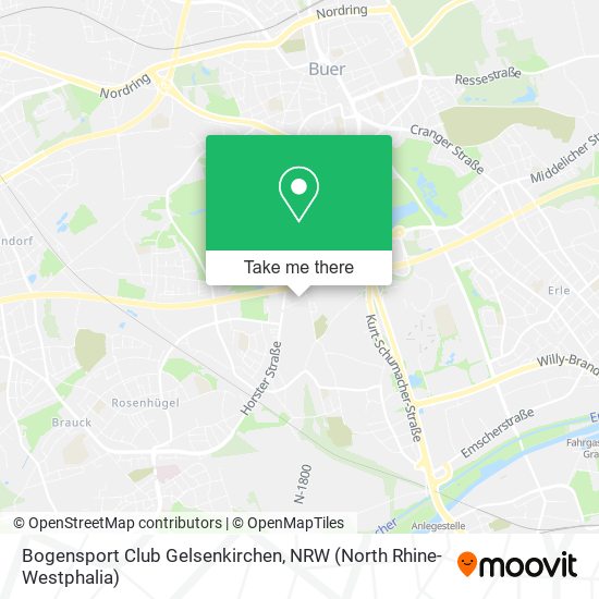 Bogensport Club Gelsenkirchen map