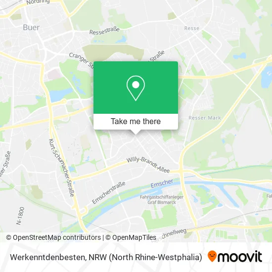 Карта Werkenntdenbesten