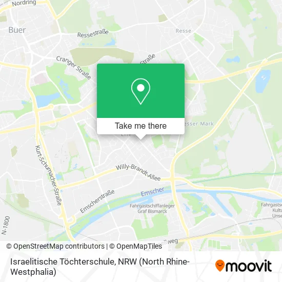 Карта Israelitische Töchterschule