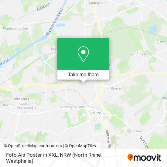 Карта Foto Als Poster in XXL