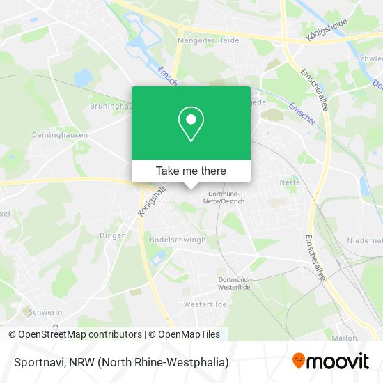 Sportnavi map