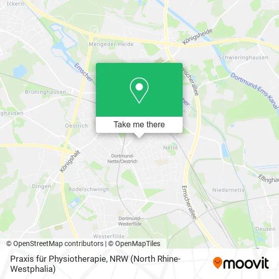 Карта Praxis für Physiotherapie