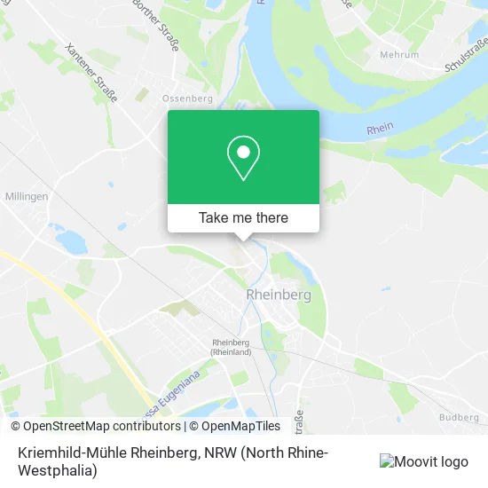 Карта Kriemhild-Mühle Rheinberg