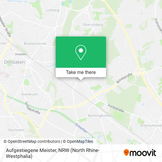 Карта Aufgestiegene Meister