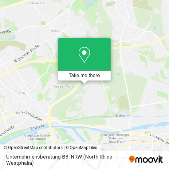 Карта Unternehmensberatung B8